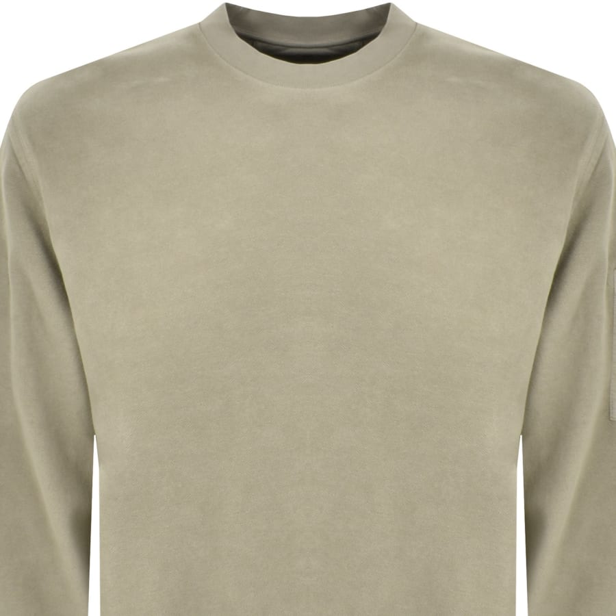 Khaki crewneck hot sale
